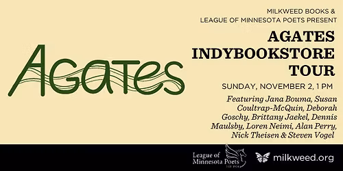 Agates IndyBookstore Tour