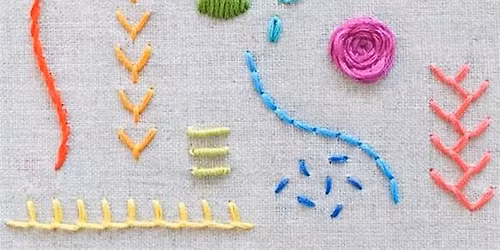 "Beginner Embroidery" Workshop
