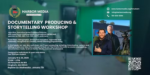 Documentary Producing & Storytelling Workshop