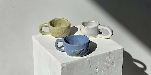 Morning Coffee Mug Pottery Class - Handbuilding Ceramics Workshop