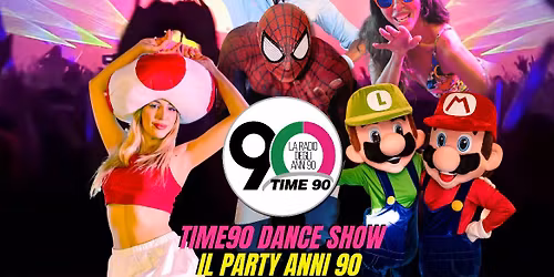 \ud83d\udc83\ud83e\udea9 RADIO TIME 90 DANCE SHOW \u2013 IL PARTY ANNI \u201990! \ud83e\udea9\ud83d\udc83