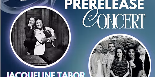 Double Album Prerelease Concert: Jacqueline Tabor & Marina Albero | Vela The Band