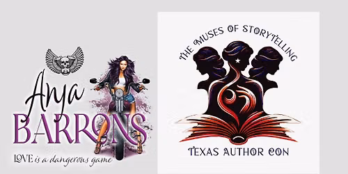Anja signing @ Texas Author Con by The Muses of Storytelling
