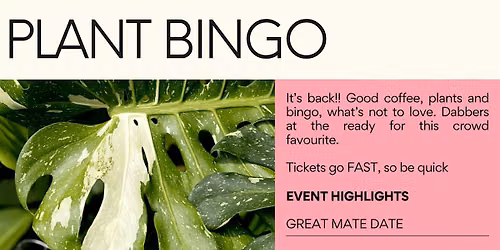 Plant Bingo