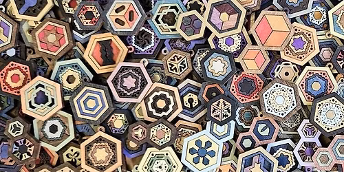 Inlayed Wood Pendant Making pARTy