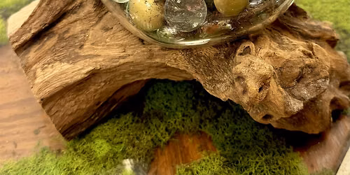 Sip & Craft: Blown Glass Succulent Garden