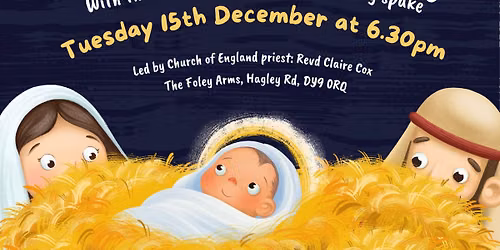 Christmas carol sing-a-long with the nativity told in Black Country spake