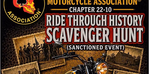 Ride Through History Sanctioned Event