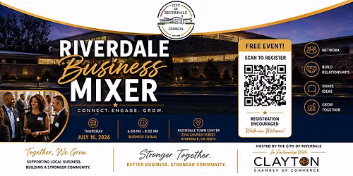 Riverdale Business Mixer In Partnership with Clayton Chamber of Commerce