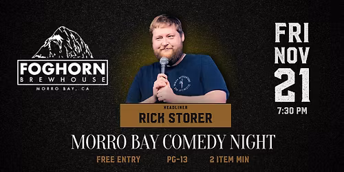 Morro Bay Comedy Night - FREE ENTRY