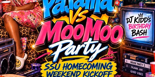 Passport Friday's Pajamas vs. MooMoos Party