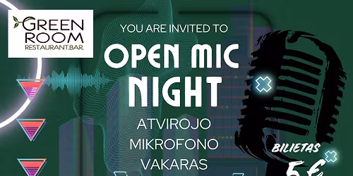 \ud83c\udfa4 OPEN MIC \/ STAND-UP NIGHT #2