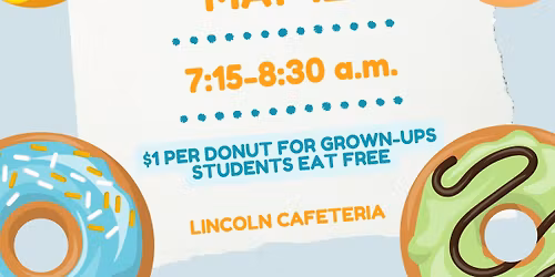 Lincoln Elementary Donuts with Grown-Ups