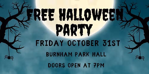 Free entry Halloween party