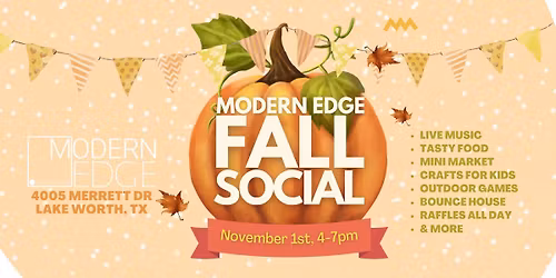 Modern Edge Fall Social