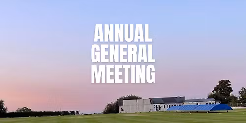 Annual General Meeting \ud83d\udde3\ufe0f