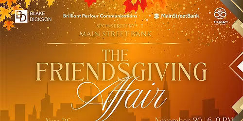 The Friendsgiving Affair