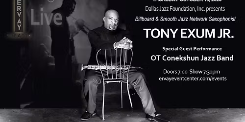 Tony Exum Jr at Humphreys Backstage Live