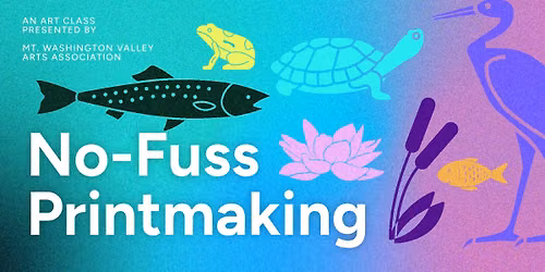 No-fuss Printmaking: River Critters