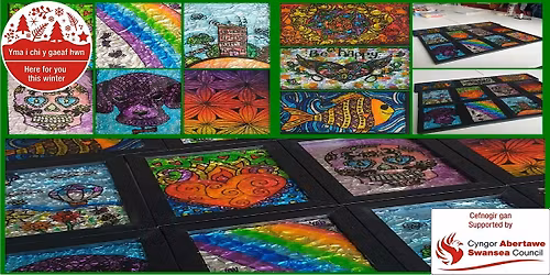 Stunning 'Stained Glass Inspired' Artwork with Lisa