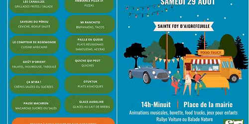 Marché Gourmand & Véhicules Anciens – Sainte-Foy-d'Aigrefeuille