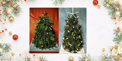 Live Holiday Table Top Tree at House of Char Design