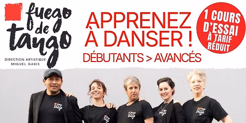 La Rentr\u00e9e de FUEGO DE TANGO - DIMANCHE 6 SEPTEMBRE