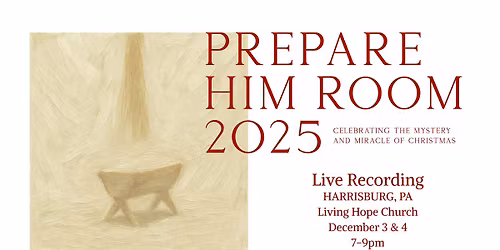 Prepare Him Room Concert with Sovereign Grace Music (Live Recording!)