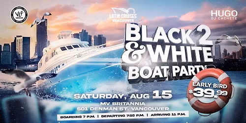 Latin Cruises 8 | Black & White 2 Boat Party 2026