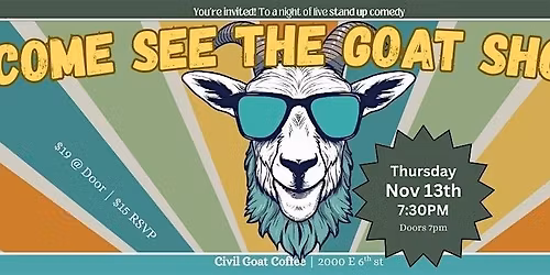 The G.O.A.T Comedy Show