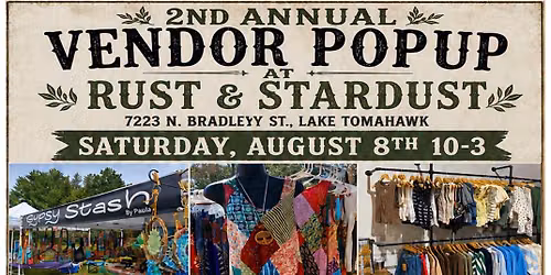 Rust & Stardust Craft Vendor Popup