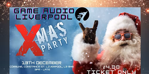 Game Audio Liverpool - Xmas Party