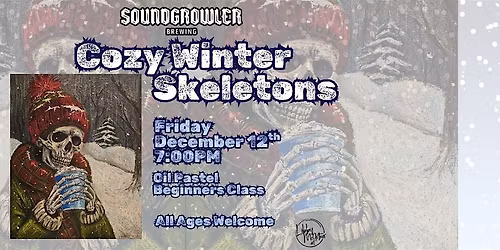 Skeleton Oil Pastel Workshop