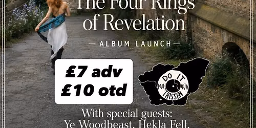 Isis Moray - Album Launch - Do It Thissen Records - w\/Ye Woodbeast \/ Hekla Fell \/ Vernon Delph