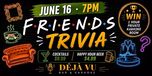 F.R.I.E.N.D.S Trivia Night