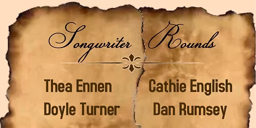 Songwriter Rounds at The White Squirrel