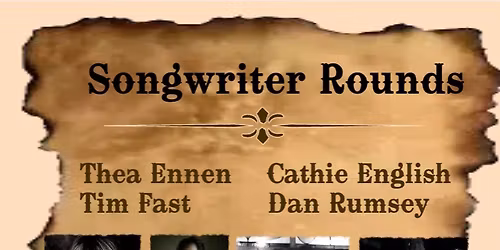 Songwriter Rounds at The White Squirrel