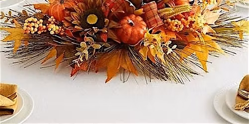 Thanksgiving Table Arrangement