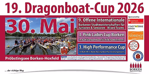 19. Dragonboat Cup 30.05. 2026