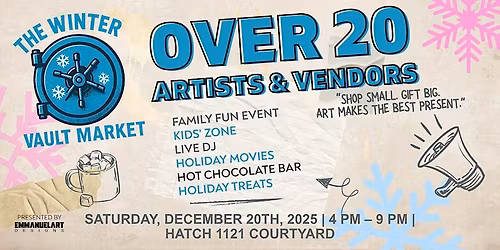 The Winter Vault Market at HATCH 1121 -- December 20, 2025