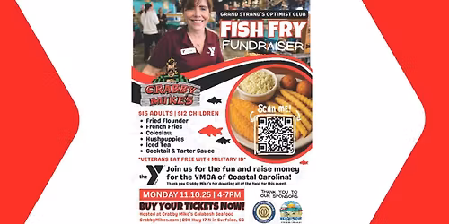 Grand Strand Optimist Club Fish Fry Fundraiser \ud83d\udc1f 
