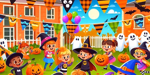 \ud83c\udf83 Halloweenfest p\u00e5 SFO for f\u00f8rsteklassingene! \ud83d\udc7b