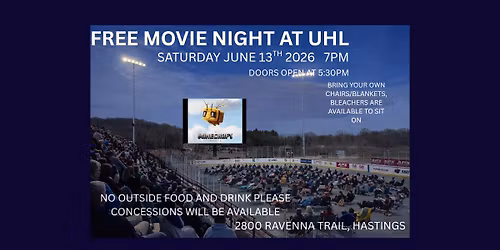 Free Movie Night at UHL-THE MINECRAFT MOVIE