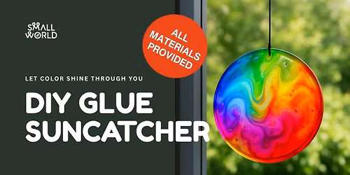 DIY Glue Suncatcher
