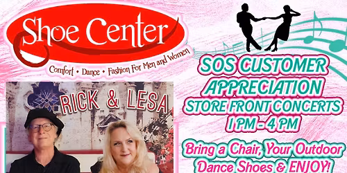 Rick & Lesa at Shoe Center