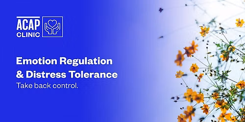 Sydney | Emotion Regulation and Distress Tolerance | 18 +