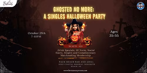 Ghosted No More: A Singles Halloween Party