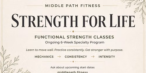 Strength for Life | 6-Week Program 