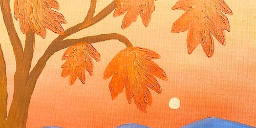 Sip & Paint at Ritorno Lounge, Bristol - "Autumn Leaves"
