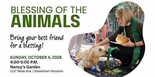 Blessing of the Animals at Christ Church Cathedral